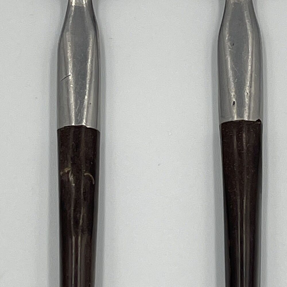 2 QTY Teaspoons EKCO Eterna La Joya MCM Japan Stainless Danish Replacement 6.5in - Picture 5 of 5